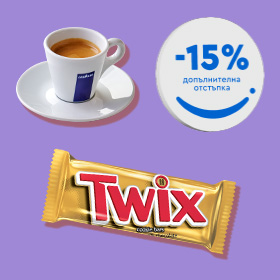 Изображение: Twix + Еспресо Лаваца