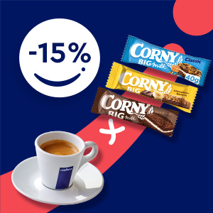 Изображение: Corny + кафе Лаваца