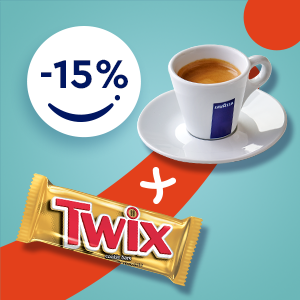 Изображение: Twix + Кафе Лаваца